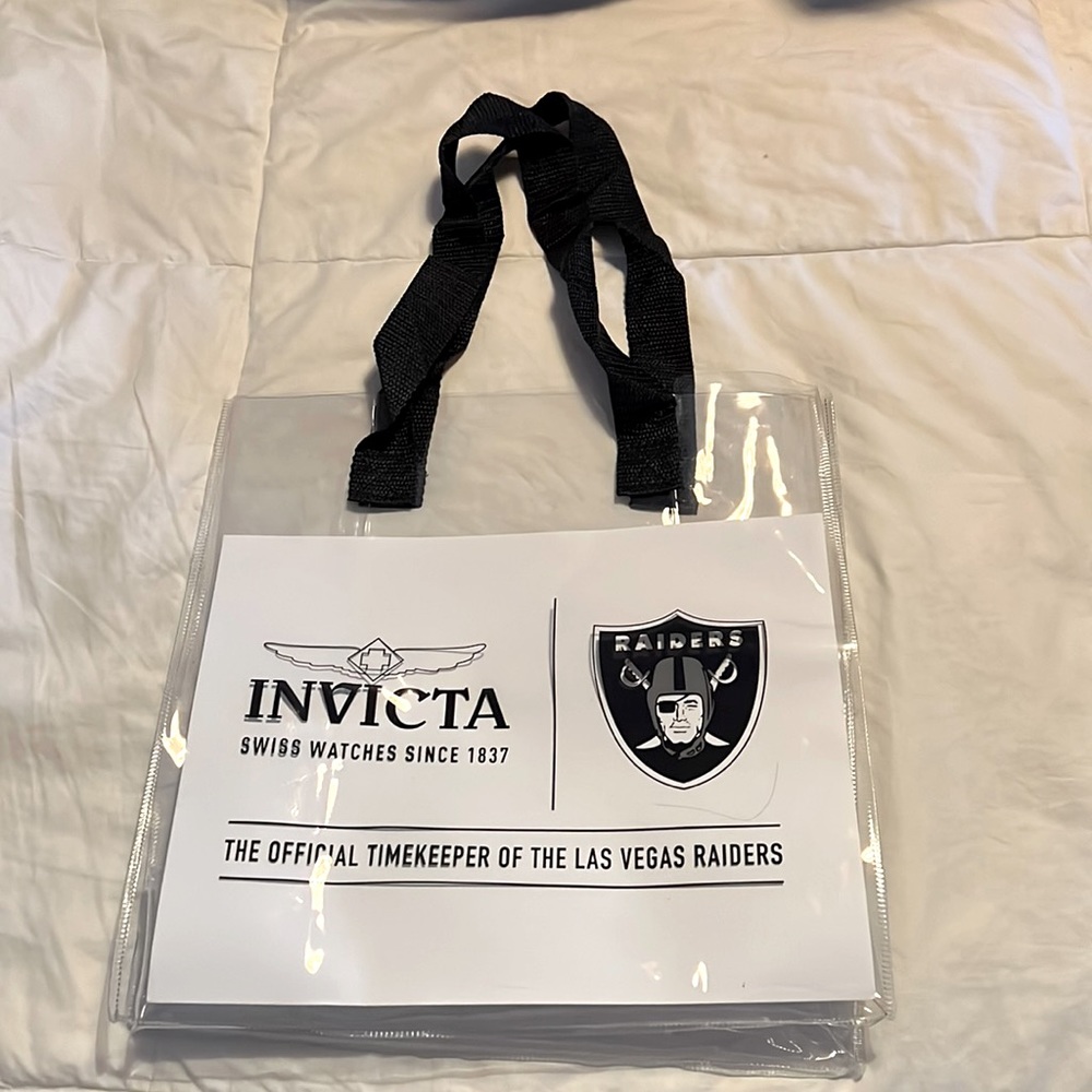 NFL Raiders Stadium Clear Bag